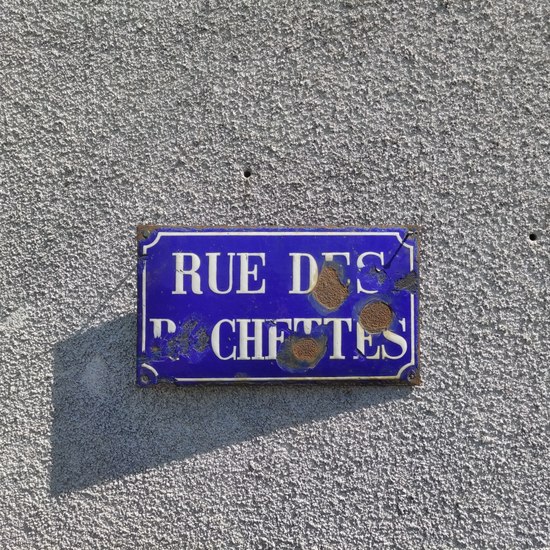 Plaque De Rue Chelsea FC - Métal 40x18cm - Officielle