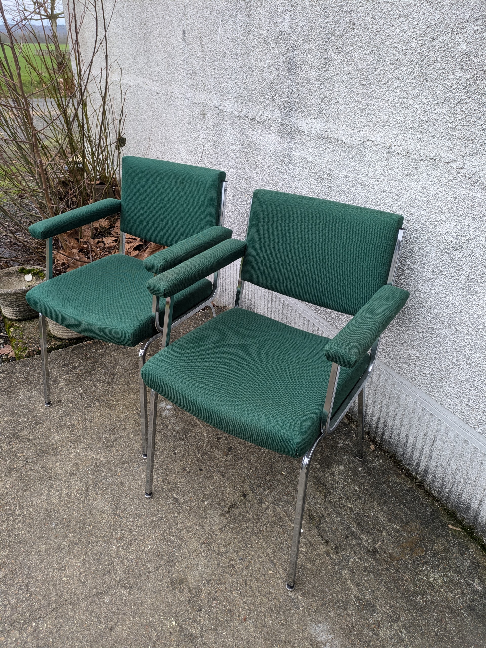 paire de fauteuils vintage, brocante en ligne (2)