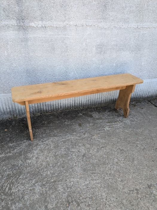 Banc en chêne clair - La petite Brocanteuse