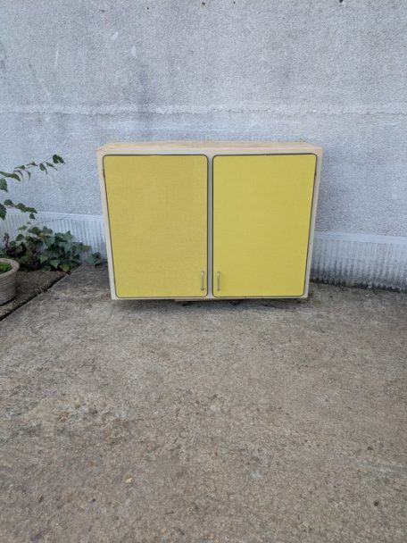 élément haut, buffet à suspendre en formica, brocante en ligne (1)