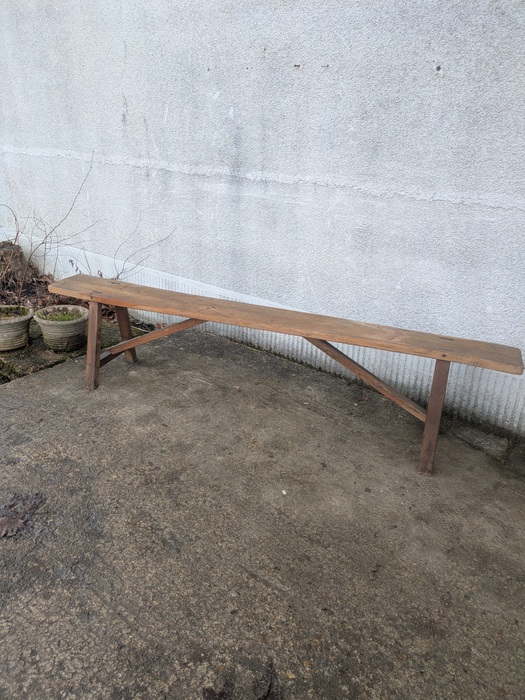 Banc de ferme, brocante en ligne (1)