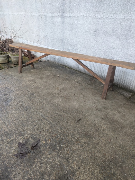 Banc de ferme, brocante en ligne (2)