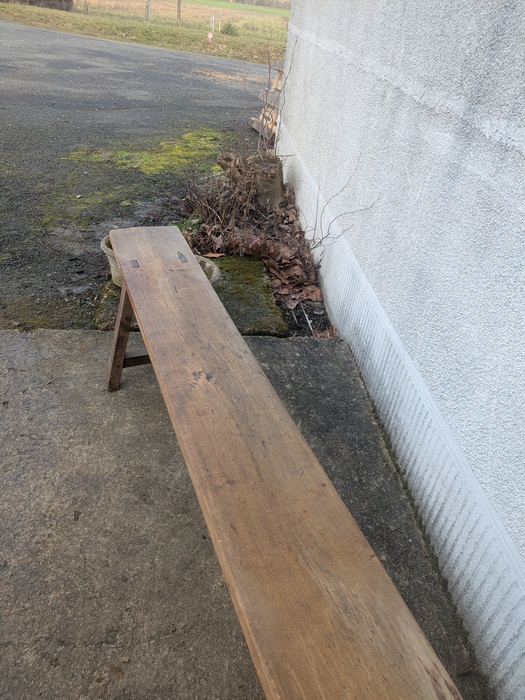 Banc de ferme, brocante en ligne (6)